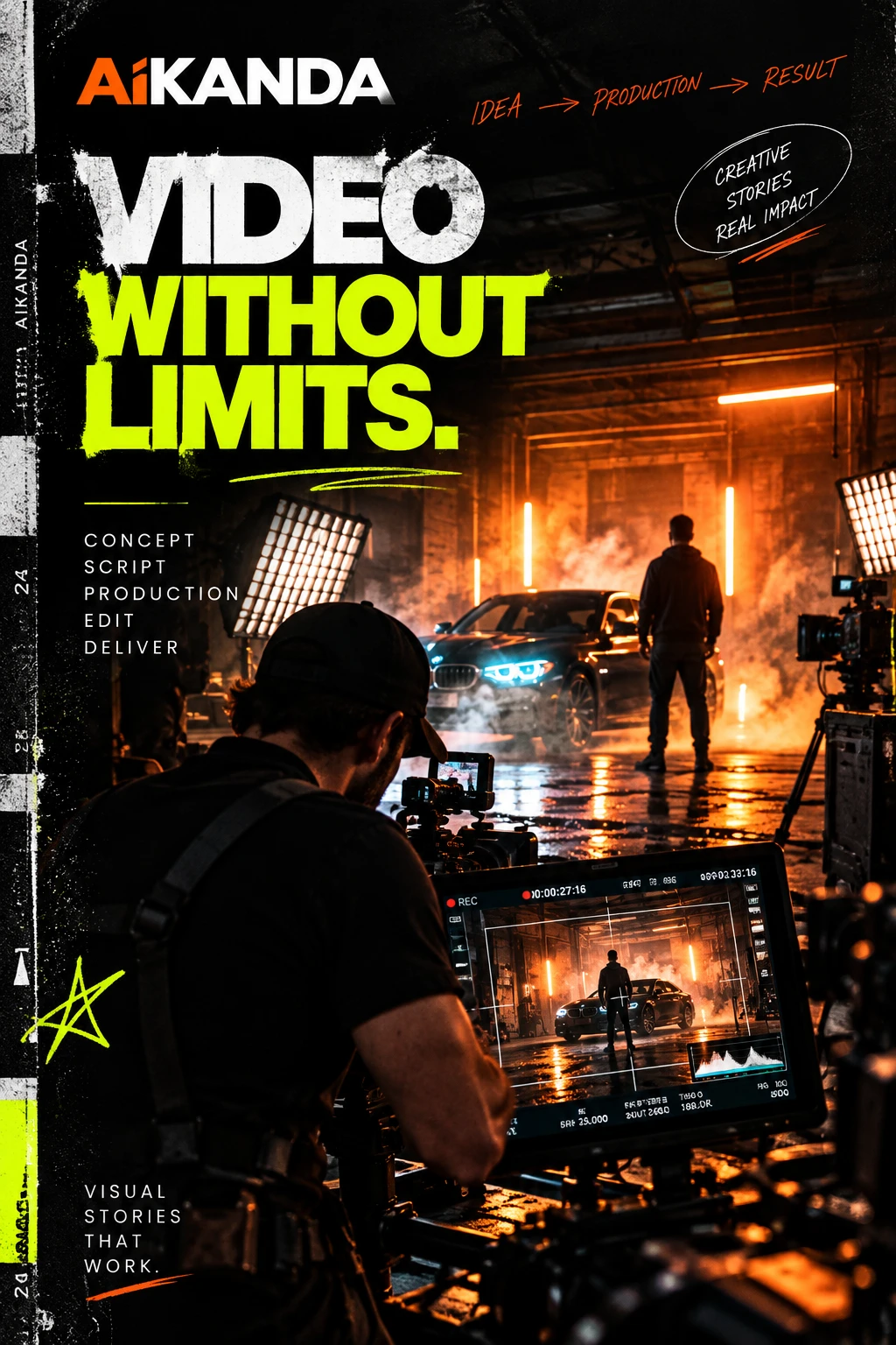 AI VIDEO PRODUCTION — AiKANDA project cover